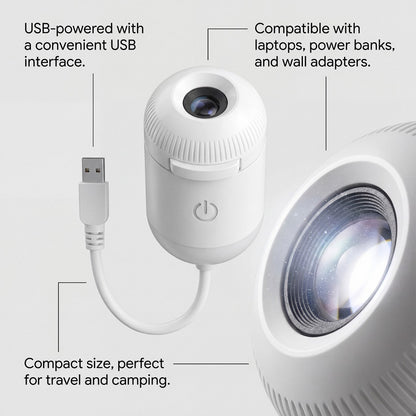 Starry Sky Projection Night Light