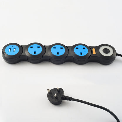 Bendable Power Strip (Surge Protection) | UK Standard